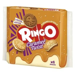 Pavesi Ringo Biscotti Caramel Twist - 165 gr