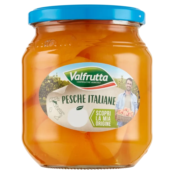 Valfrutta Italian Peaches in Syrup - 570 g