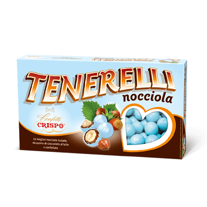 Crispo Confetti Tenerelli Nocciola azzurri - 1kg - Vico Food Box