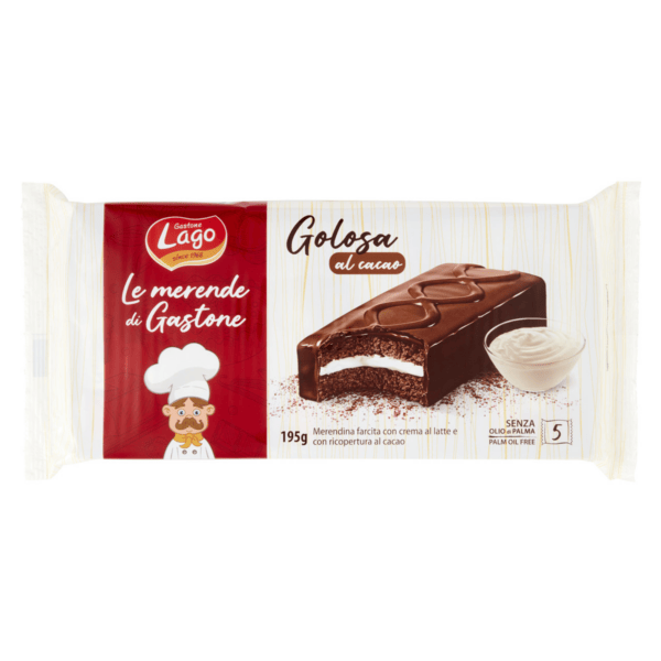 Gastone Lago Golosa Merendina al Cacao - 195 gr