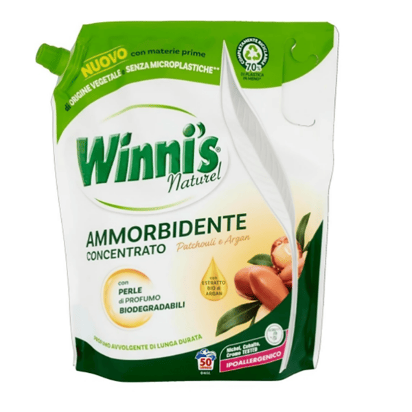 Winnis Naturel Ammorbidente concentrato Patchouli e Argan 50 lav. - 1250 ml