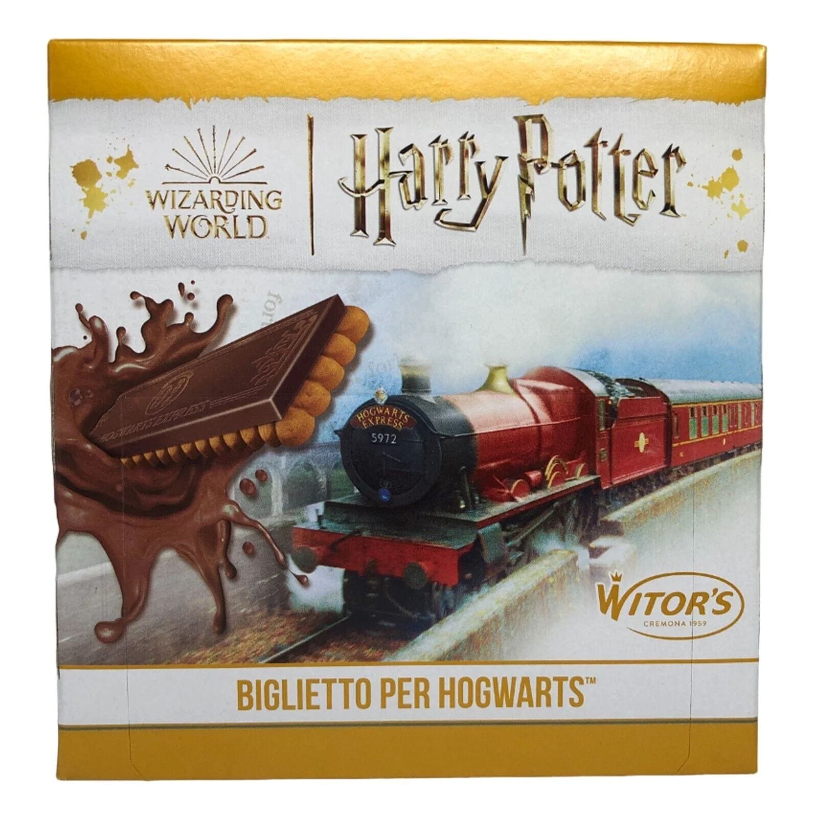 Witor's 6 Biscotti con cioccolato al latte Harry Potter - 126 gr