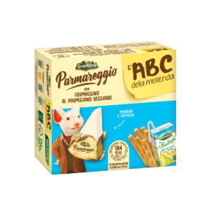 Parmareggio ABC Merenda Formaggino/Succo di Frutta/Grissini - 190 gr