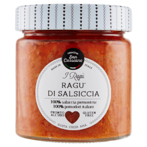 San Cassiano Sugo di Salsiccia Piemontese - 190 gr
